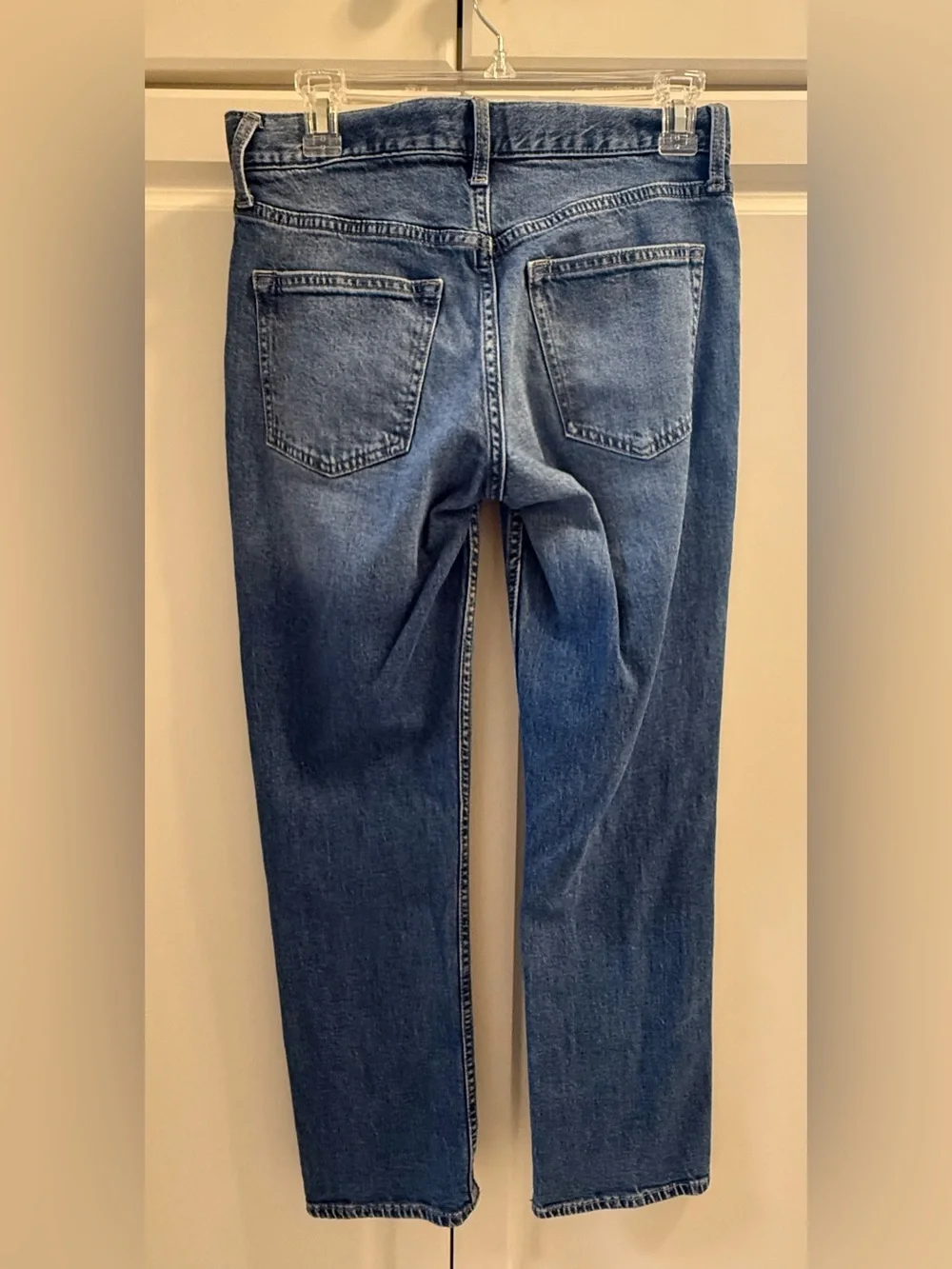 Old Navy Jeans 28x30 Straight Built in Flex, Men’s/Youth Boy’s, Dark Denim, EUC